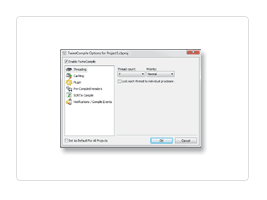 TwineCompile options dialog.